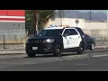 LAPD Foothill Unit Responding Code 3