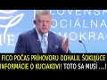 Lagu Fico počas príhovoru odhalil šokujúce informácie o Kuciakovi! Toto sa musí .....!