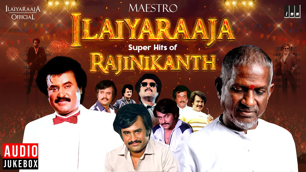 Maestro Super Hits of Rajinikanth | Isaignani Ilaiyaraaja | 80s & 90s Hits | Tamil Evergreen Songs