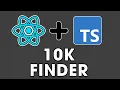 React TypeScript 2023 - 27 10-K Finder