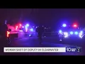 Woman shot by Pinellas County deputies after running towards them with drill s say