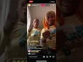 Kash and Bre on live talking about fights on south central baddies 6 9-4-25