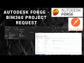 Autodesk Forge BIM360 Project Request data BIM360 API