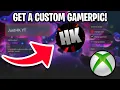 NEW How To Get Custom Gamerpic On Xbox One no needed