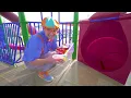 Blippi’s Sink or Float Game! 💦 Science for Kids at the Playground