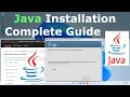 How to Download and Install Java on Windows Step-by-Step JDK Installation