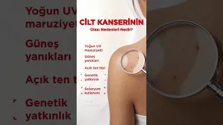 1-31 Mayıs Cilt Kanseri Farkındalık Ayı! 🎗️