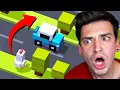 Download Lagu Crossing the MOST DANGEROUS ROADS EVER (Crossy Road)