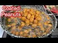 Coated peanuts