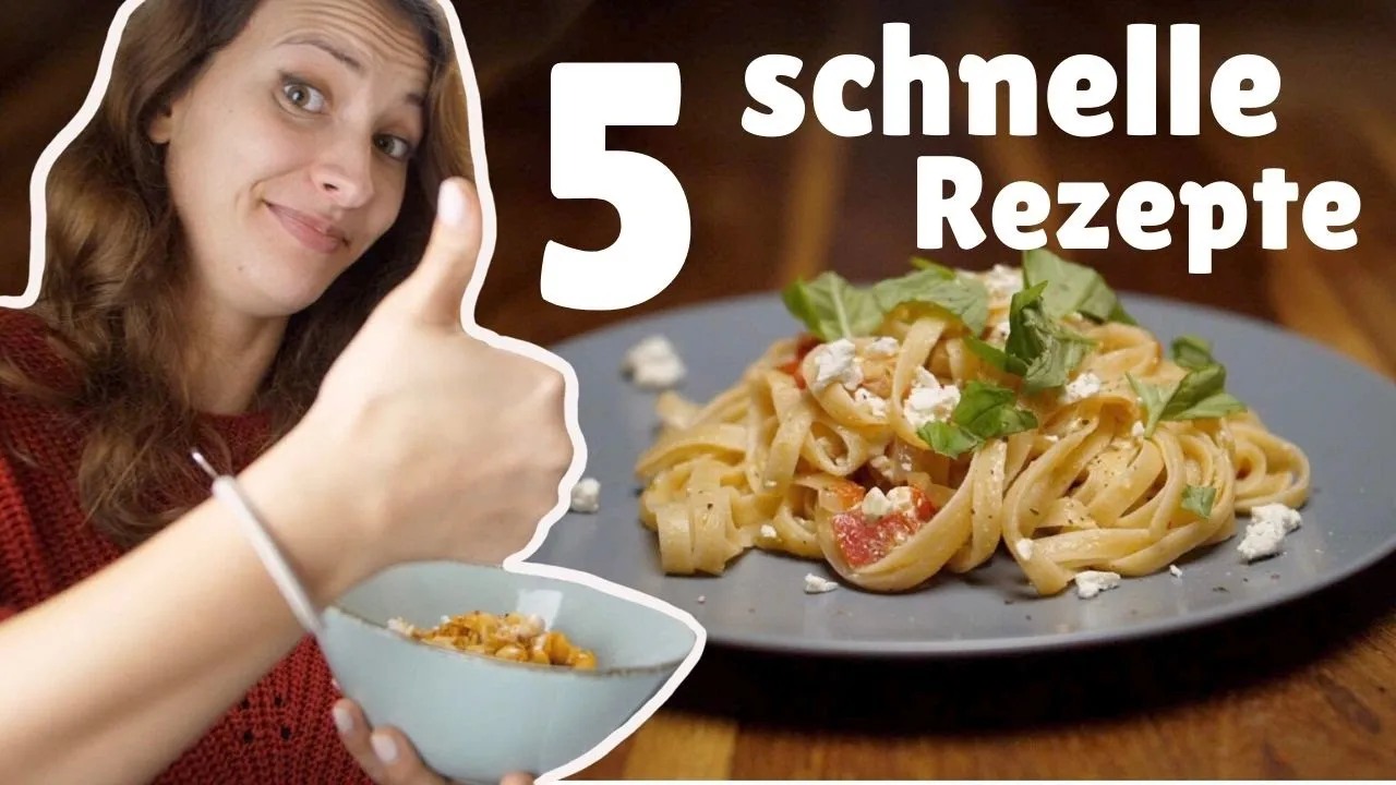 21 schnelle Rezepte für einen leckeren Feierabend