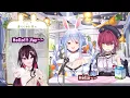 "Would You Date Pekora or Marine?" ft. AZKi & Ange Katrina (Eng Sub)