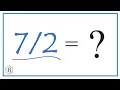 Write as a Mixed Number