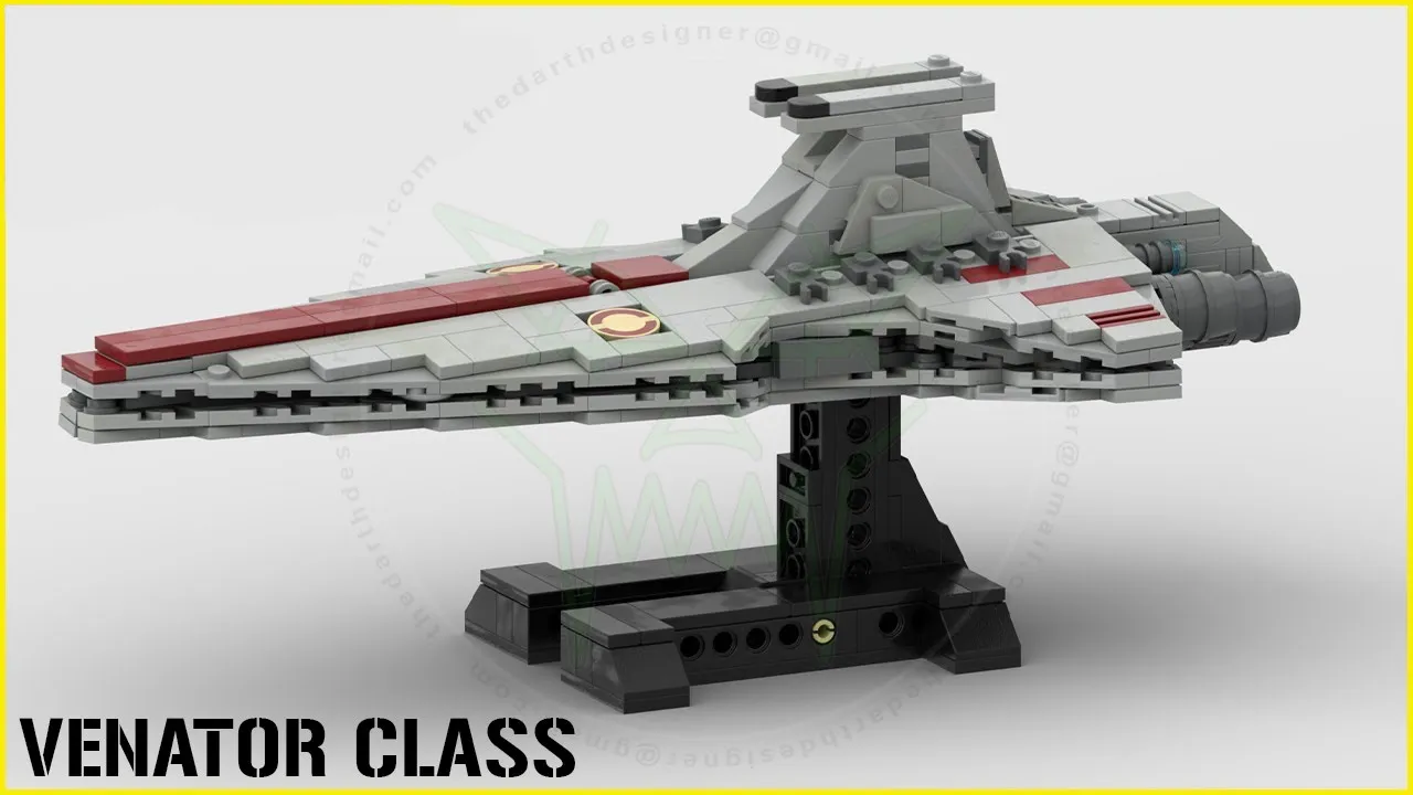 LEGO Star Wars: Republic Cruiser 7665 Review !!! -2007 edition