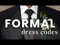 What is Formal Wear 3 Formal Dress Codes Explained
