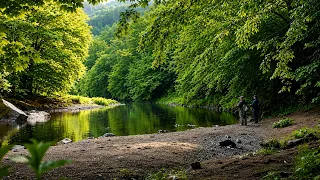 Рыбалка в сказочно красивых горах Чехии