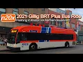 NICE n20X Bus Ride 2021 Gillig BRT Plus 2019 from Flushing to Roslyn