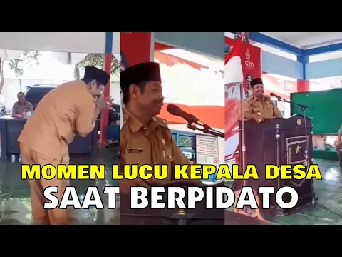 Download MP3 BIKIN NGAKAK ‼ Aksi Kocak Kepala Desa Saat Berpidato ( Mirip Kadir ❓ )