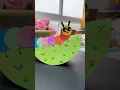 Cute Caterpillar Paper Craft for Fun DIY Kindergarten Art Project