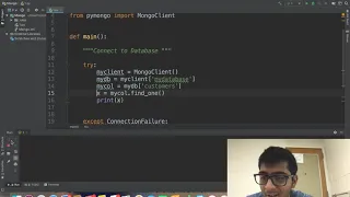 Mongo DB python Tutorial 3