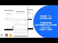 Part 2 - Build an IONIC 7 Angular App