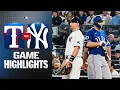 Rangers vs Yankees Game Highlights 26 MLB Highlights