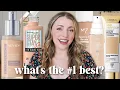 Ranking 5 Drugstore Foundations Showing Them on my Face