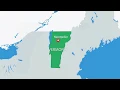 Vermont USA Animated PowerPoint Maps - Stunning Editable Templates for Presentations
