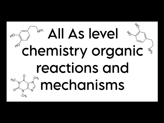 All of imat / As chemistry organic reactions and mechanisms