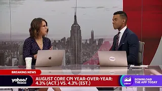 Inflation rose slightly in August CPI rises 0 6 month over month