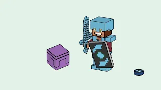 LEGO 662512 Instructions | Minecraft | Ender Knight with Shulker | Magazine Gift | Minecraft 42/25