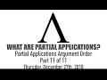 What Are Partial Applications - 11 of 11