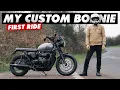 Lagu Mijn eerste rit op mijn custom Triumph Bonneville T120: was het de moeite waard?