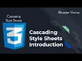 CSS Tutorial for beginners in Hindi Introduction to Cascading Style Sheet