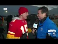 Gary Lezak catches up with KSHB 41 s Mike Nicco at GEHA Field at Arrowhead Stadium