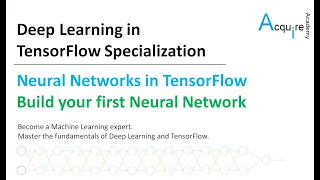 Deep Learning in TensorFlow L4 - Build your first Neural Network