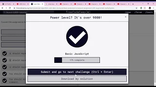 Learn Basic JavaScript Compound Assignment With Augmented Multiplication freeCodeCamp org Googl