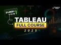 FREE Tableau Full Course 2025 with Projects in 3 Hours Beginner to Advance Level