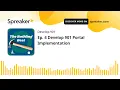 Ep 4 Develop 901 Portal Implementation
