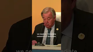 UN Chief Urges An End To The Nightmare Of Violence In Sudan 