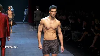 David Gandy Walking for Dolce Gabbana