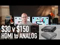 30 vs 150 MI to Analog converter review tear down