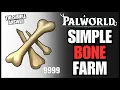 Palworld - EASY SIMPLE Bone Farm Method How to Get Bones EASILY