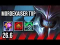 MORDEKAISER vs DARIUS TOP EUW Master 26 6