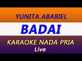 Download Lagu BADAI - YUNITA ABABIEL - KARAOKE  NADA PRIA