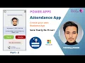 Create Time In Or Time Out Button PowerApps Attendance Application E2