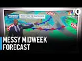 Tracking a messy midweek forecast with possible rain and snow