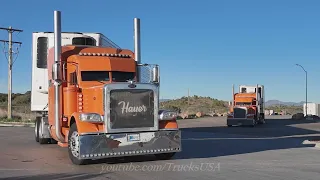 Truck Drivers as seen driving around TA and Petro Travel Centers in Arizona Truck Spotting USA