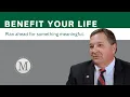 Plan Ahead for Something Meaningful