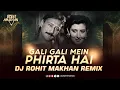 Lagu Gali Gali Mein | Remix | Dj Rohit Makhan | Tridev | JackieShroff, Sangita Bijlani