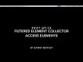Revit API C Beginners Guide Access Elements using Filtered Element Collector